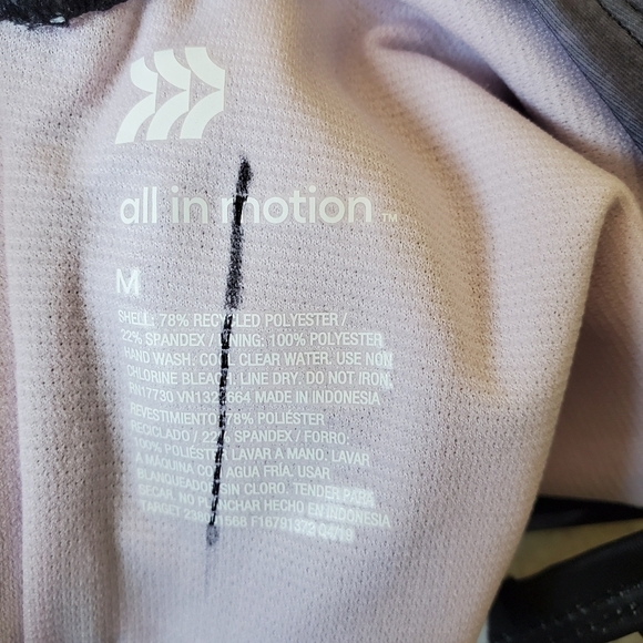 All In Motion cross back floral 1 piece swim suit - Picture 5 of 7